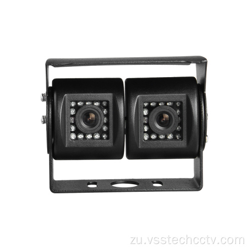 Ikhamera ye-HD Car Dual Head Reving Camera